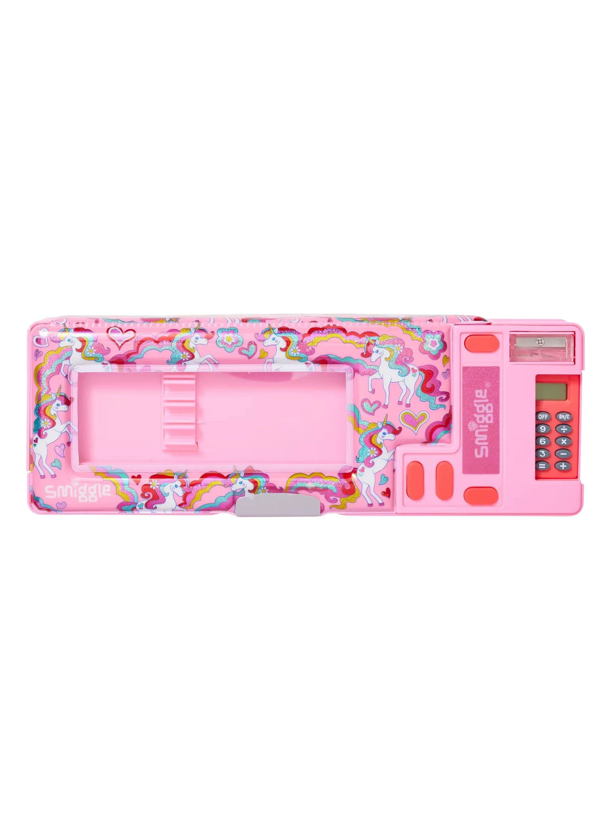 Smiggle - Estuche automático con calculadora Pop Out Wild Side