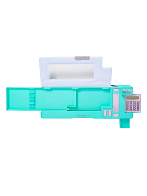 Smiggle – Automatisches Federmäppchen Poput mit Wild-Side-Rechner