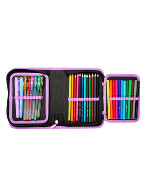 Smiggle - Wild Side Unicorn Pencil Case and Stationery Set