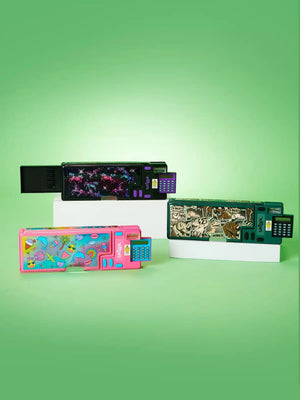 Smiggle - Wonder World Pop Out Automatic Pencil Case with Calculator