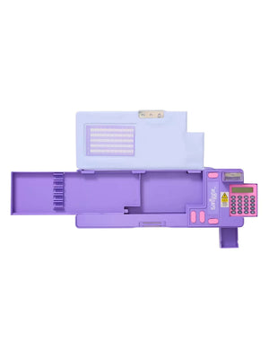 Smiggle - Wonder World Sweet Snacks Pop Out Automatic Pencil Case with Calculator