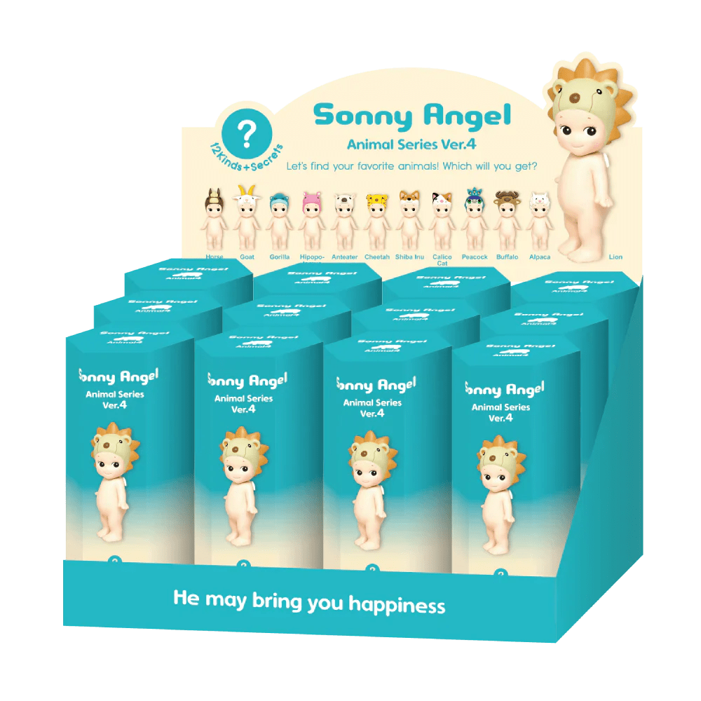 Sonny Angel - Orijinal Hayvanlar Serisi Versiyon 4 Sürpriz Kör Paket