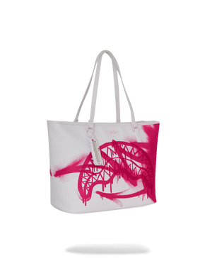 Sprayground - Storm Pembe Beyaz Tote Omuz Çantası
