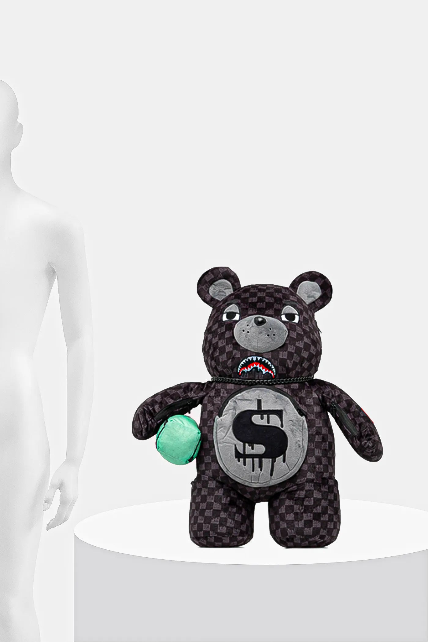 Sprayground - Sharks Para Ayısı Teddy Sırt Çantası