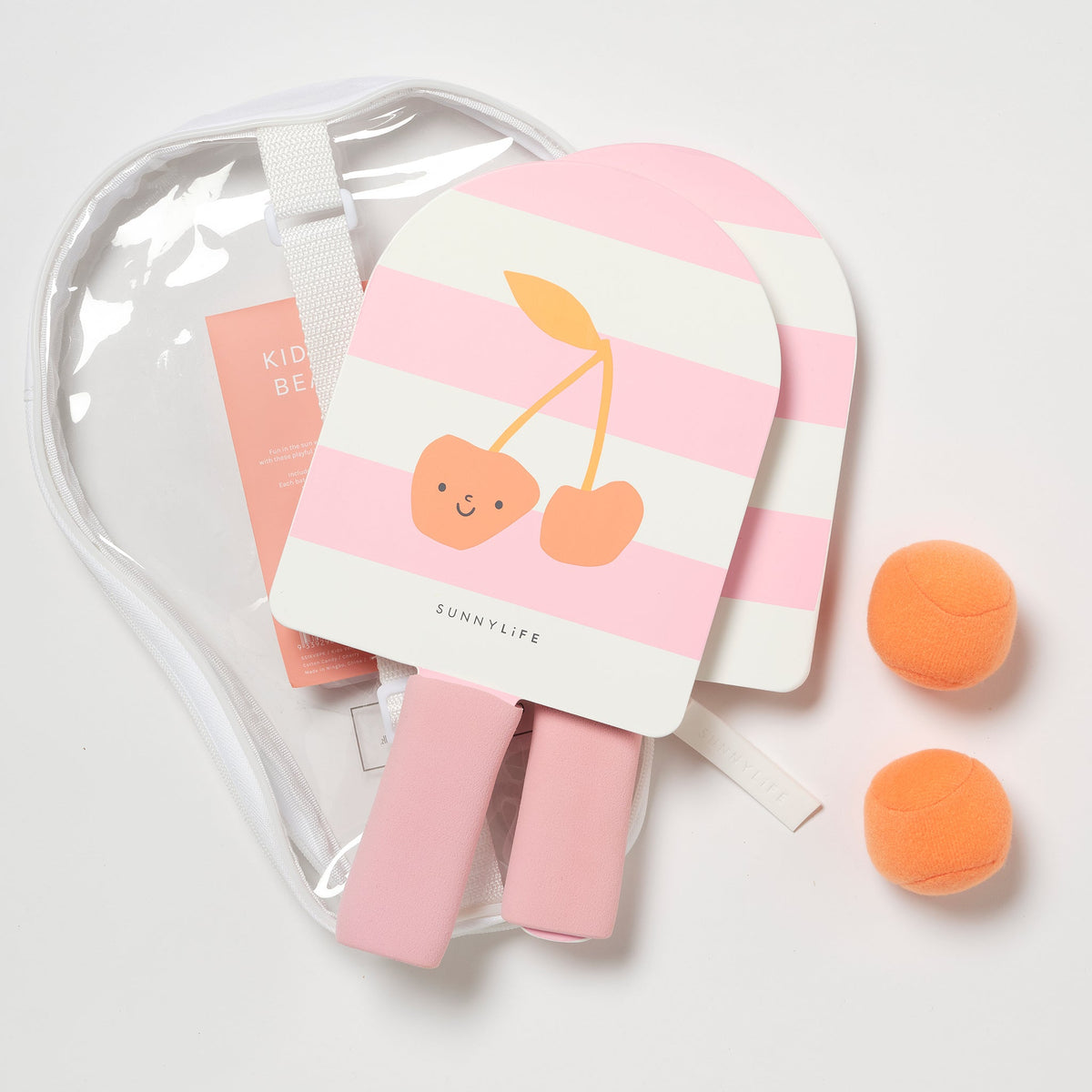 Sunnylife - Kids Beach Velcro Tennis Racket Set