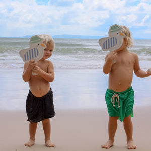Sunnylife - Kids Beach Velcro Tennis Racket Set