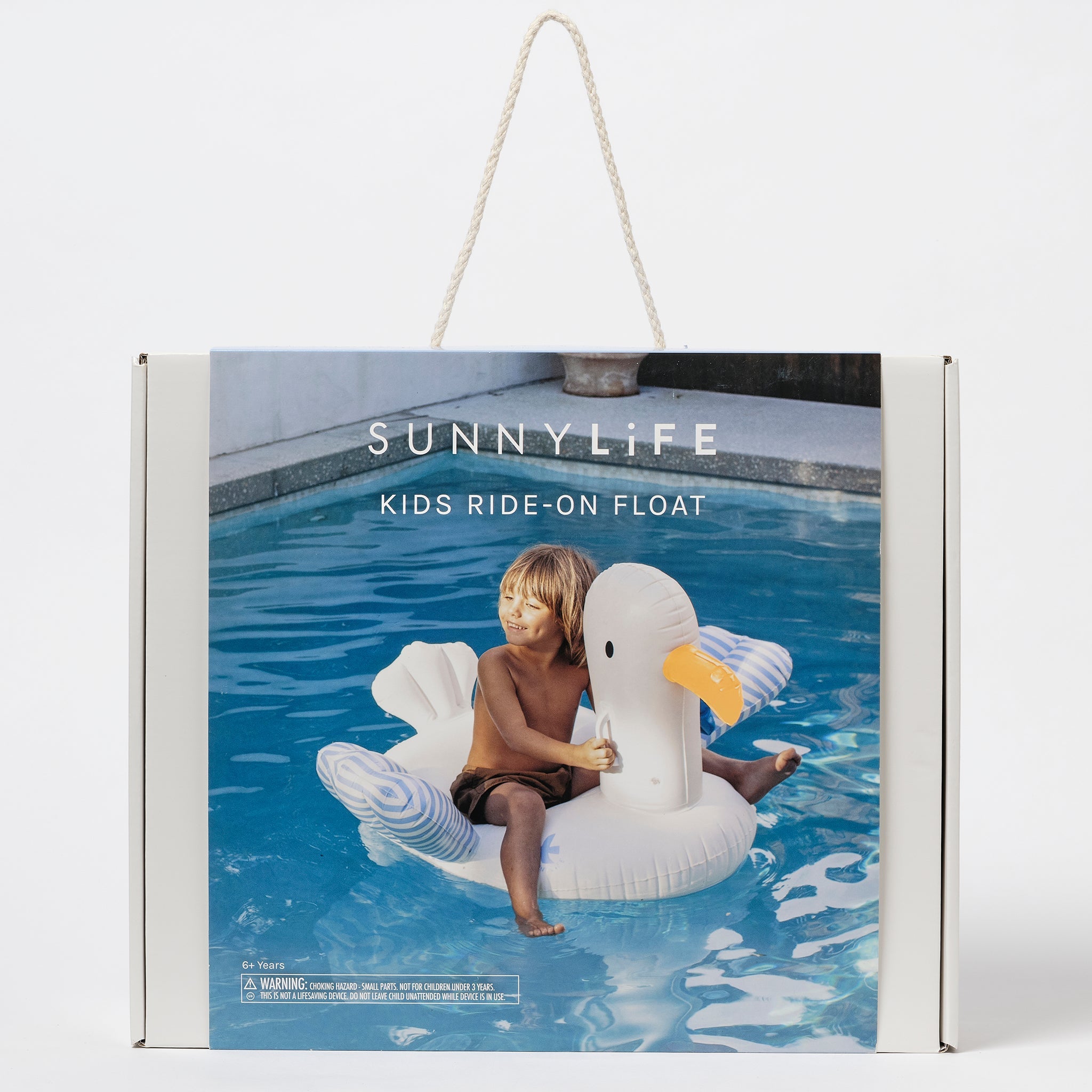 Sunnylife - Sammy Martı Binilebilir Şişme Deniz ve Havuz Çocuk Yatağı