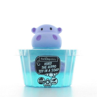The Soap Story – Duftende Kinderseife mit Hugo Hippo Toy 