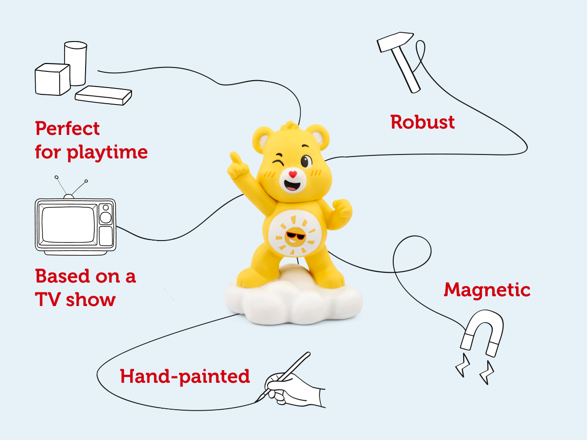 Tonies - Care Bears Funshine Bear English Audio Figurine