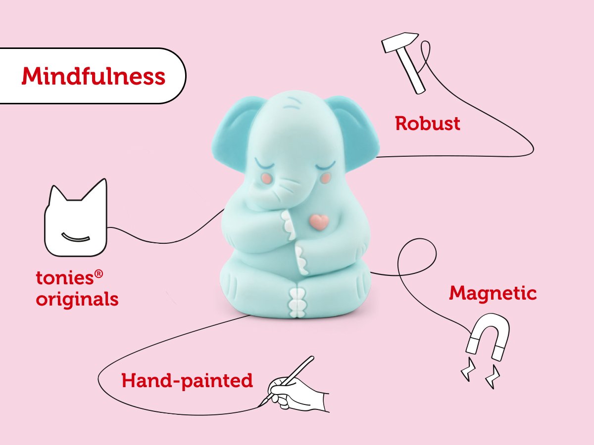 Tonies – Achtsamkeit: Affirmationen mit Greta dem Elefanten Englische Hörspielfigur