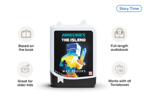 Tonies - Figura de audio en inglés de Max Brooks Minecraft Island