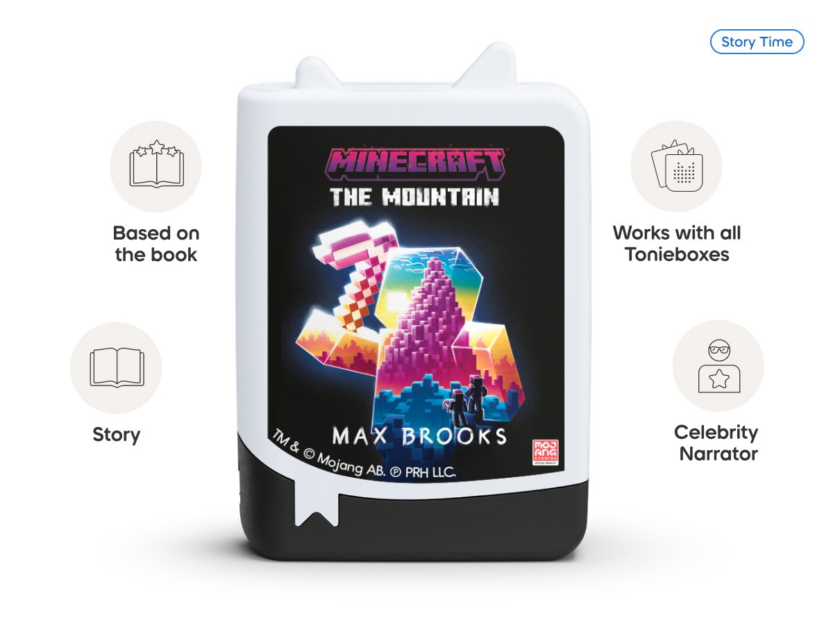 Tonies - Max Brooks Minecraft: The Mountain English Audio Play Figure