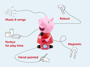 Tonies - Peppa Pig: İlk Albümüm İngilizce Sesli Figürü