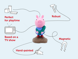 Tonies - Peppa Pig ve George İngilizce Sesli Figür