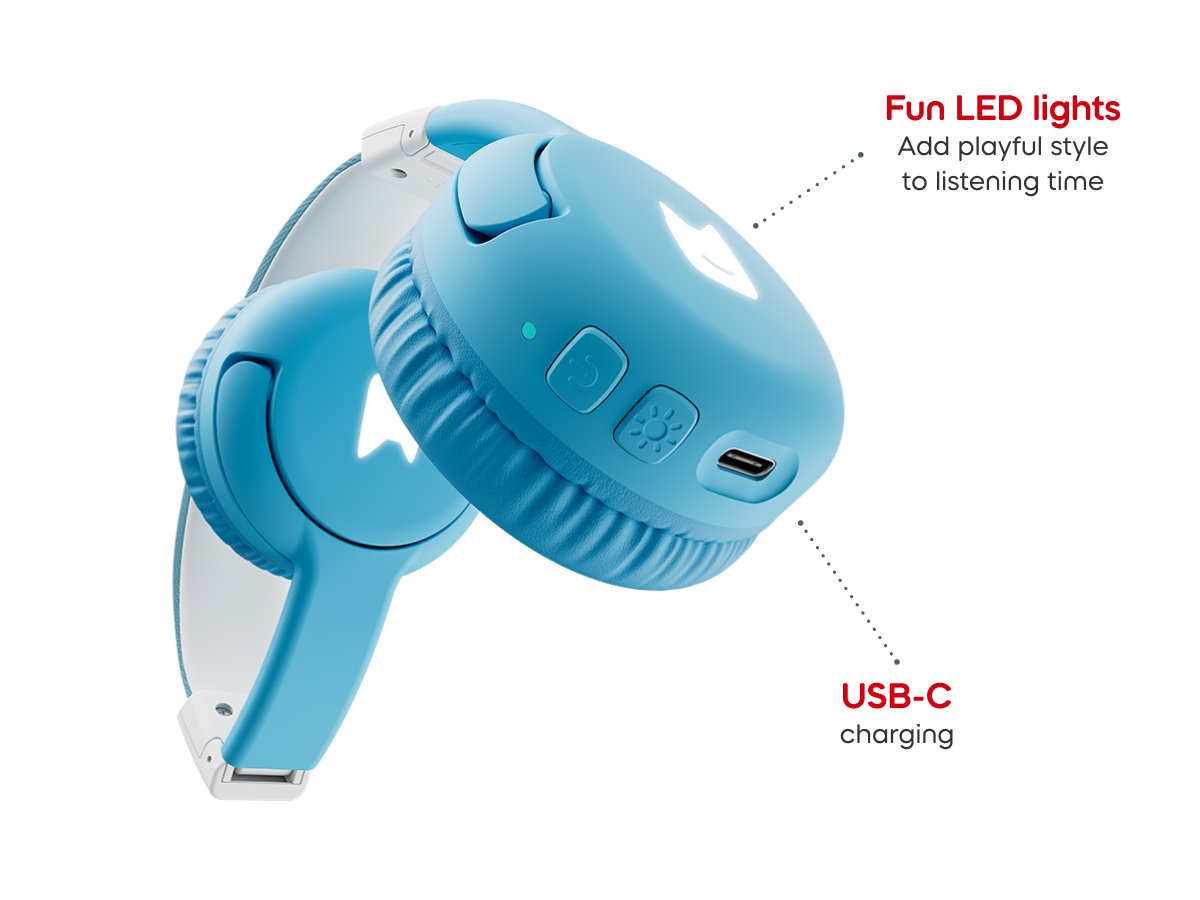 Tonies - Toniebox 2 Bluetooth Bulut Mavisi Katlanabilir Çocuk Kulaklık