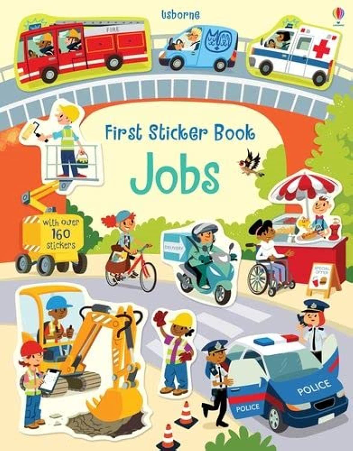 Usborne - First Sticker Book Jobs