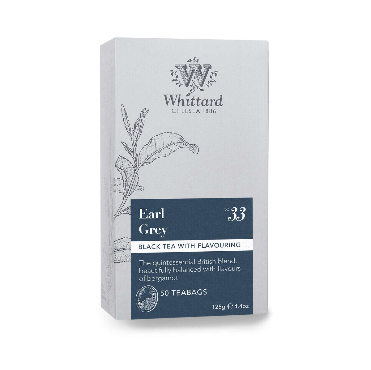Whittard Chelsea - Earl Grey 50 Traditioneller Original Englischer Tee