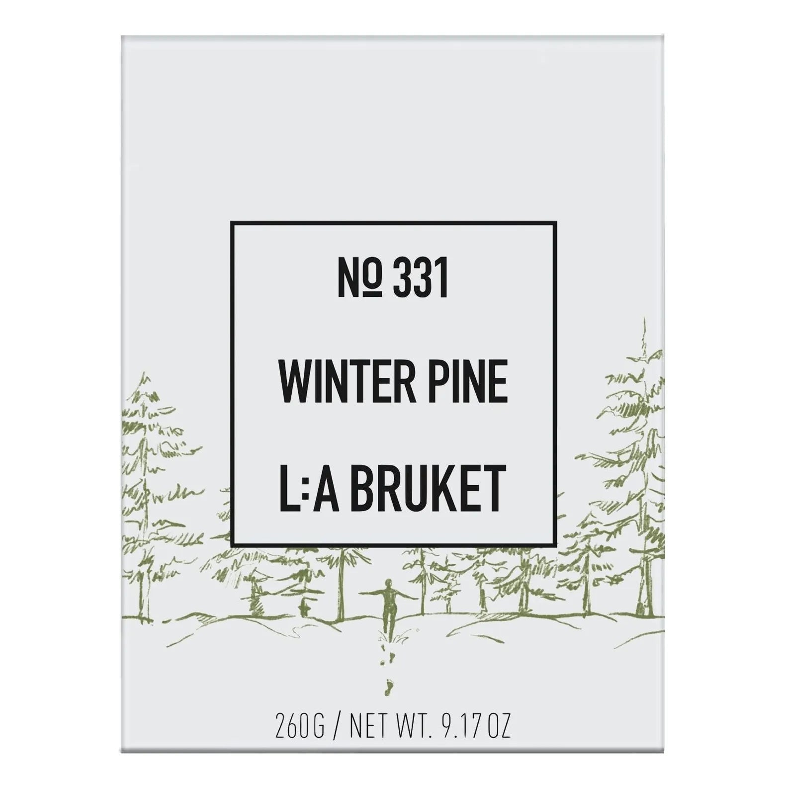 L:A BRUKET - Winter Pine 331 Mum - Sınırlı Üretim - 260g